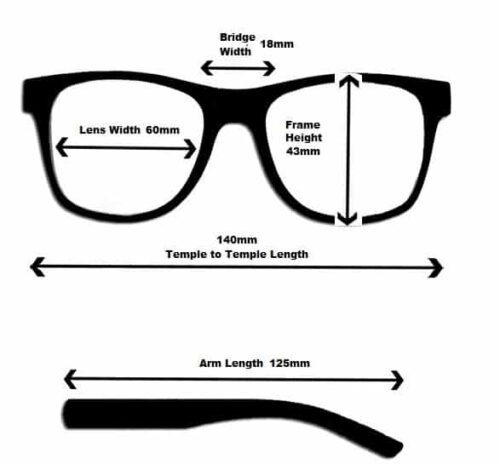 Houston Black Bifocal Sunglasses - Image 2