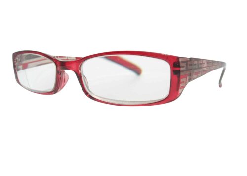 Lisbon Extra Strength Reading Glasses in Ruby