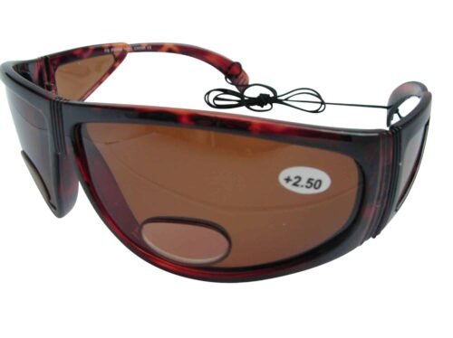 Darth Polarised Bifocal Fishing Sunglasses in Amber