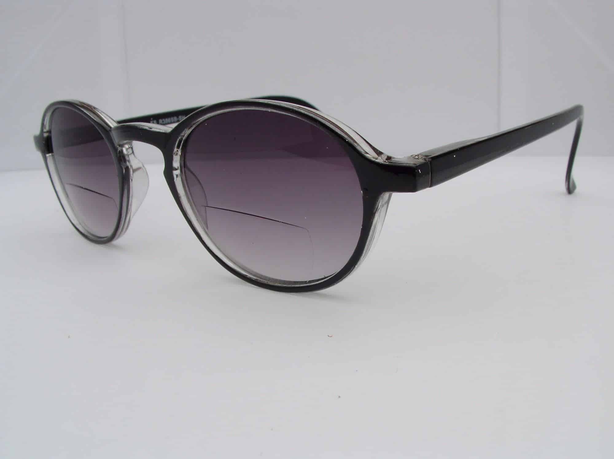 Lennon Bifocal Sunglasses in Black