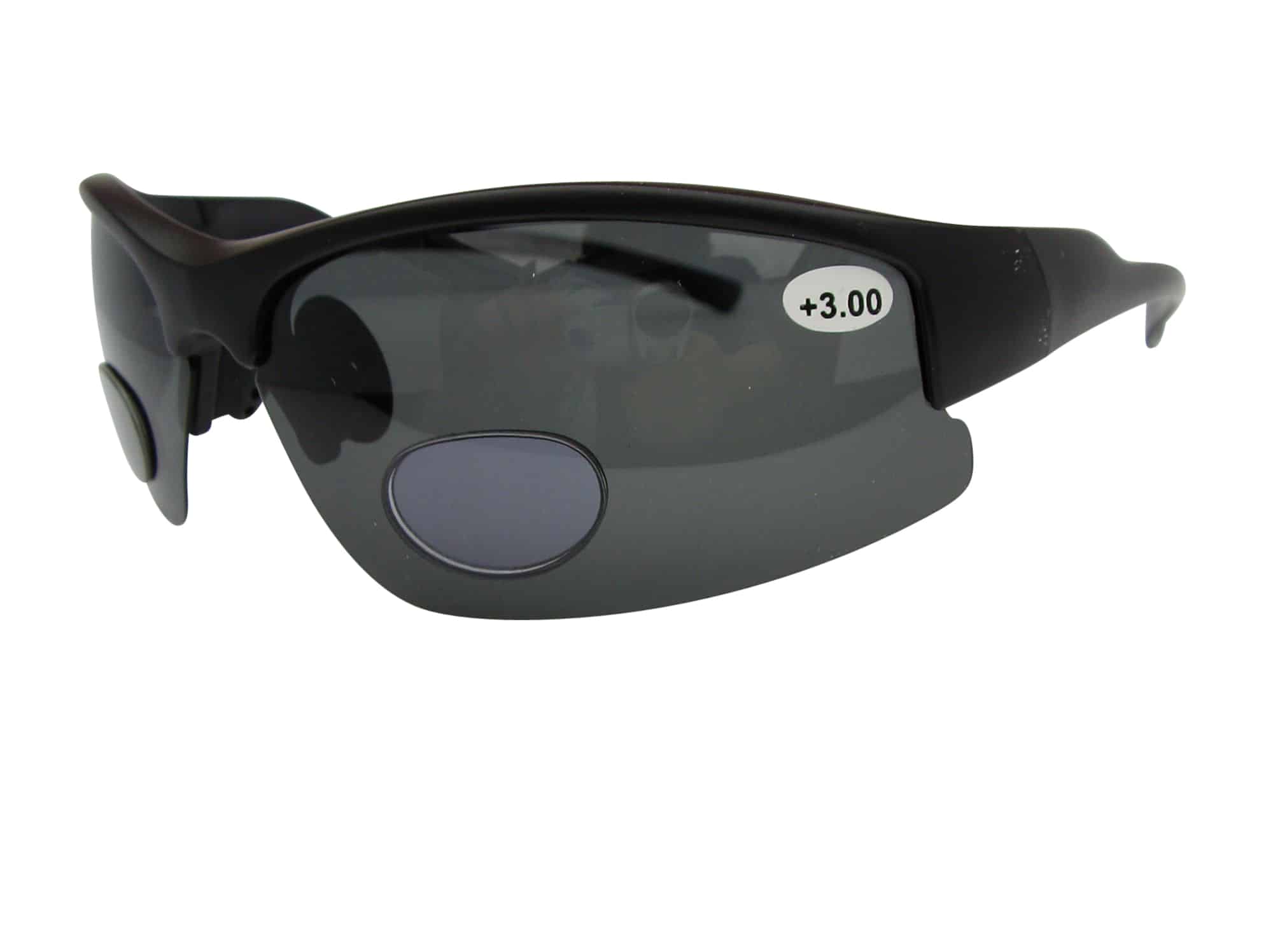 Lotus Polarised Bifocal Cycling Sunglasses in Black