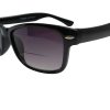 Wayfarer Bifocal Sunglasses in Black