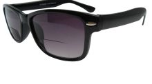 Wayfarer Bifocal Sunglasses in Black