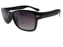 Wayfarer Bifocal Sunglasses in Black