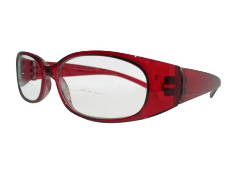 Reina Bifocal Reading Glasses in Ruby