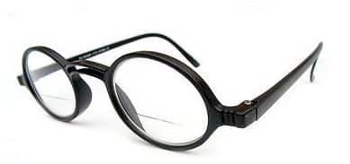 Geek Bifocal Reading Glasses in Black