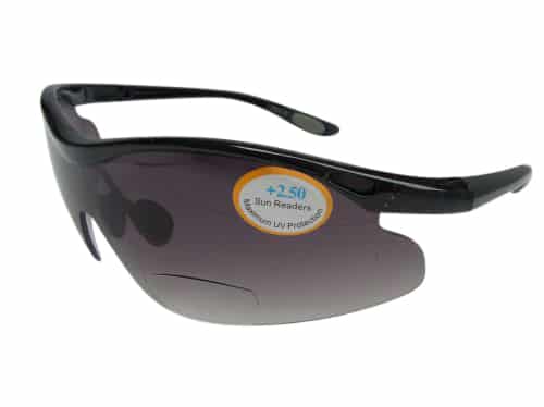 Speedy Running Bifocal Sunglasses in Smoke