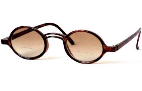 Geek Bifocal Keyhole Sunglasses in Tortoiseshell