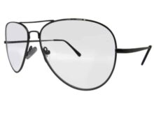 Nebraska Aviator Bifocal Reading Glasses in Pewter