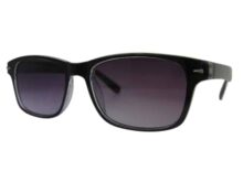 Detroit Wayfarer Sun Readers in Black