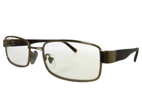 Prague Bifocal Reading Glasses in Gold