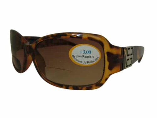 Georgia Bifocal Designer Sunglasses in Brown