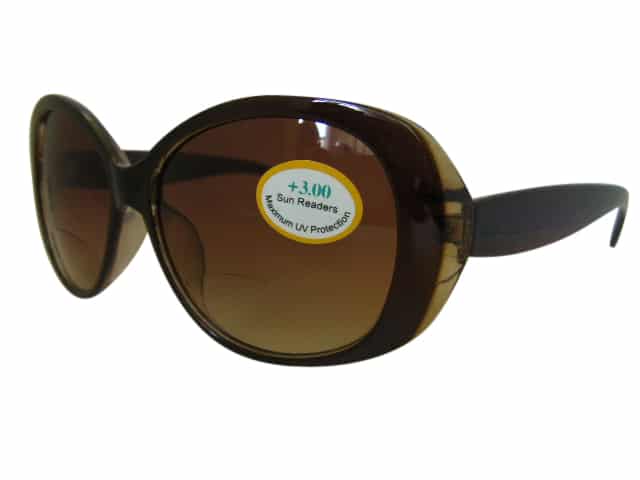 Carolina Bifocal Sunglasses in Tan