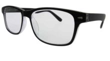 Arizona Wayfarer Bifocal Reading Glasses in Black